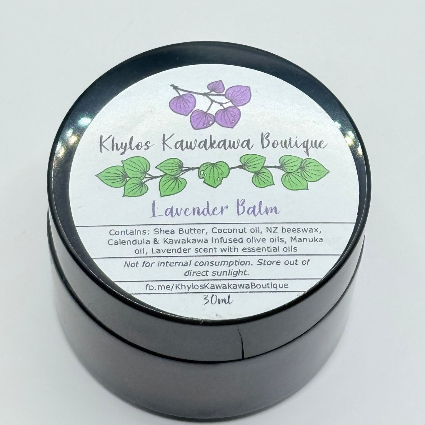 Khylos Kawakawa Boutique Lavender Balm 30ml