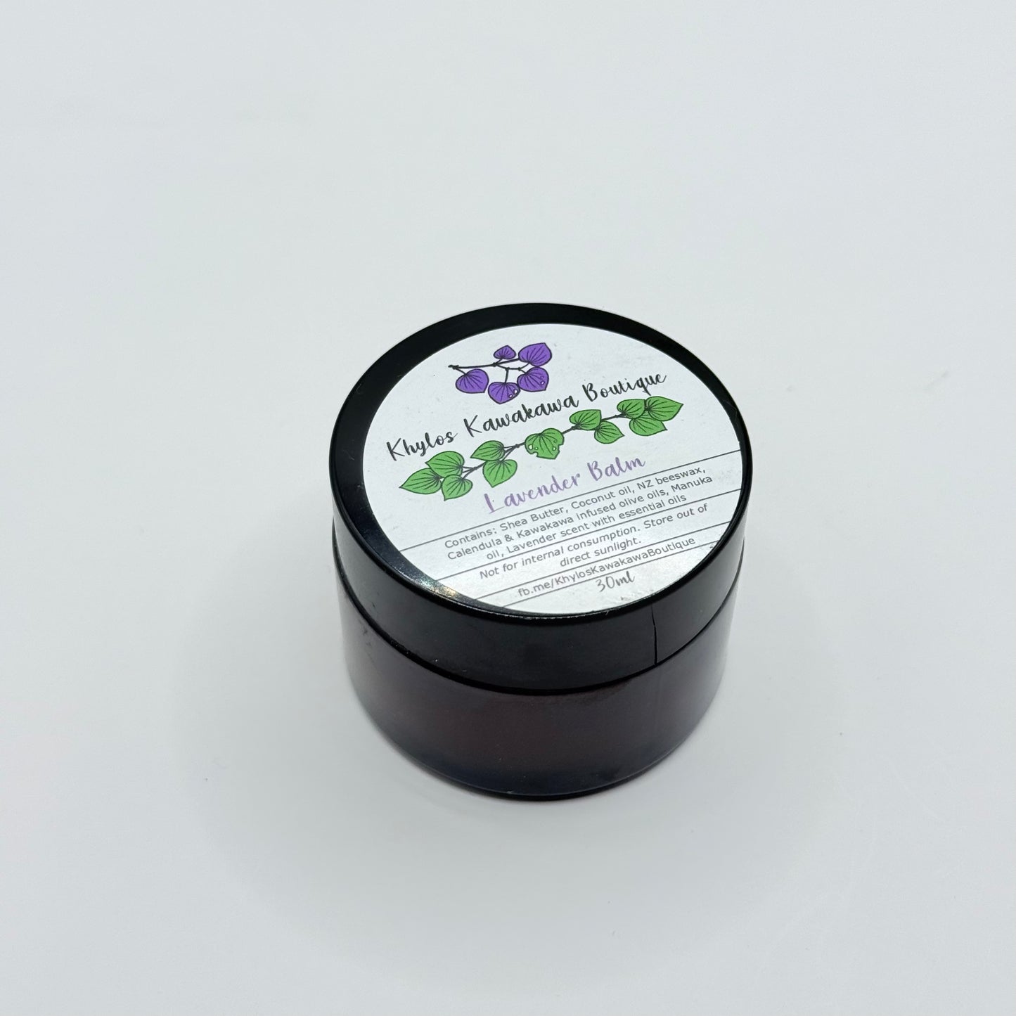 Khylos Kawakawa Boutique Lavender Balm 30ml