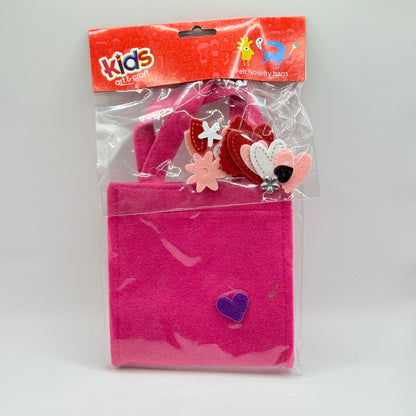 Kids Felt Novelty Bag Pink