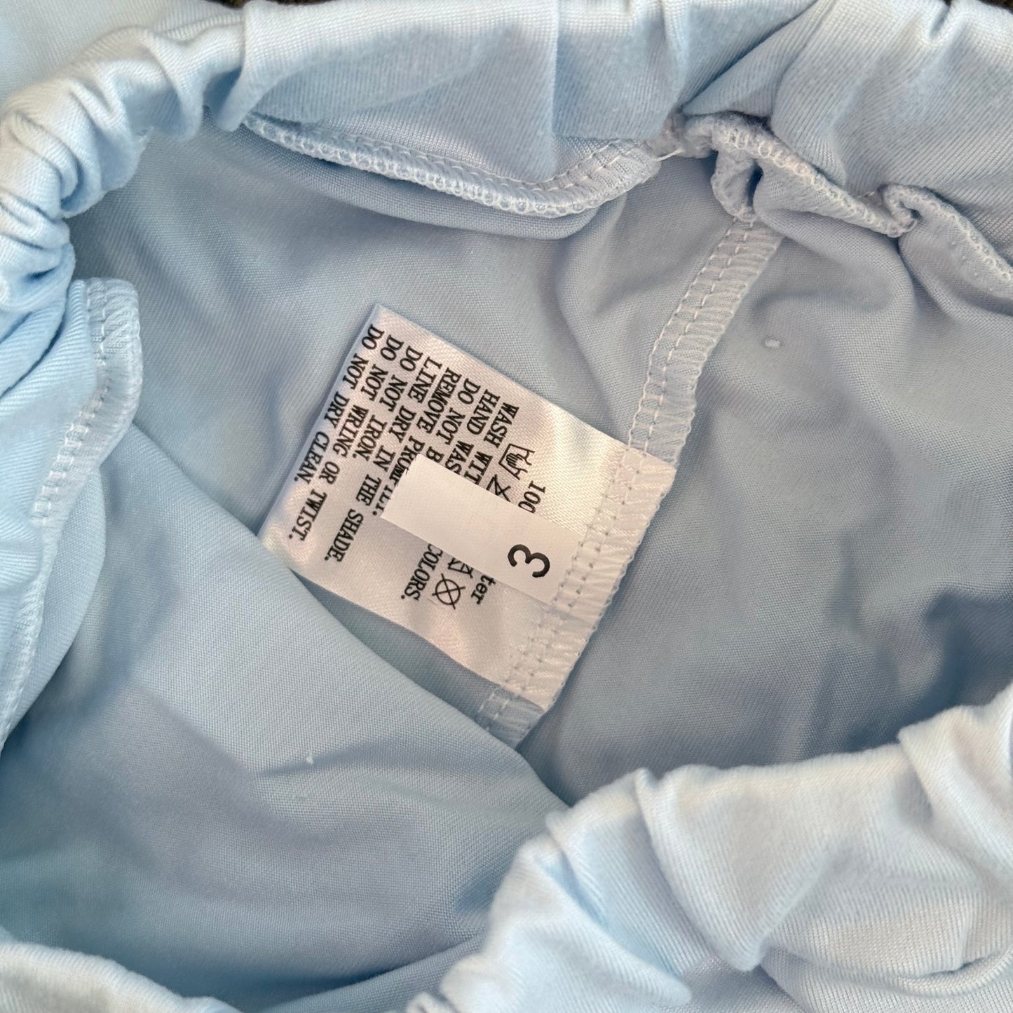 Kids Pleated Skirt Pink and Blue with Heart Detail - Size 2-3