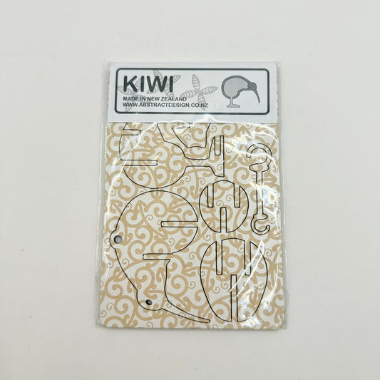Abstract Designs Kiwi Bird Assembly Kit