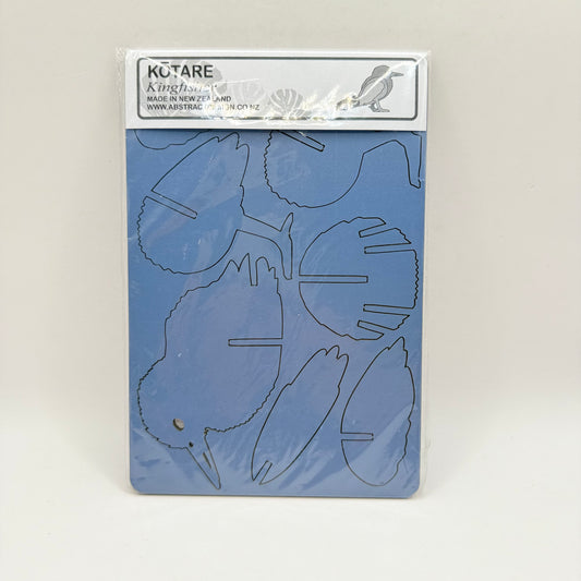 Abstract Designs Kōtare (Kingfisher) Bird Assembly Kit