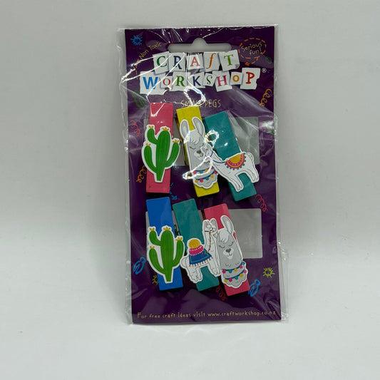 Natural wooden clothespin peg clips – craft & display pack - craft fasteners & closures original photo - what’s new