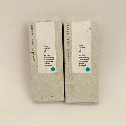 2x Kunjudo #4 Washi Paper Incense (30 Sheets)