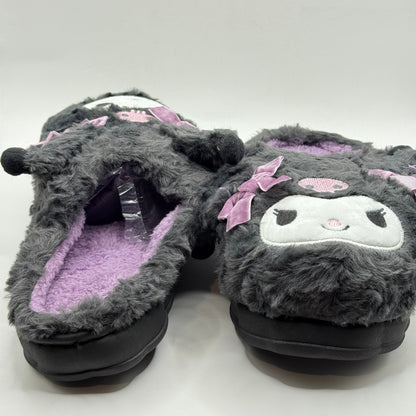 Kuromi Plush Slippers for Adults - Size 40-41 (270mm)