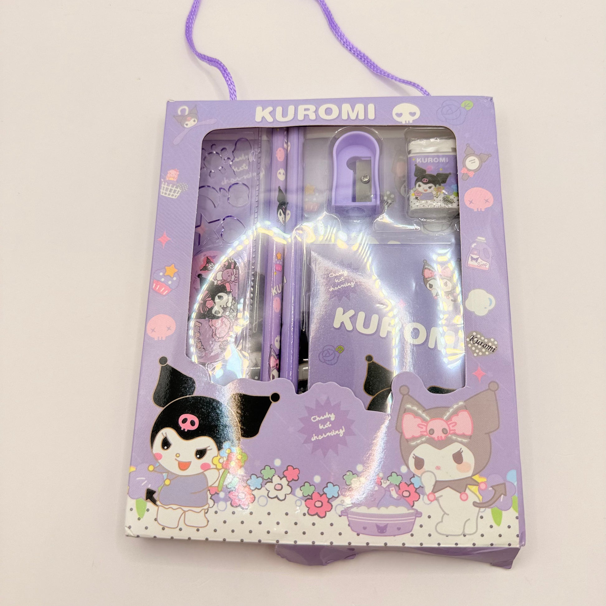 Kuromi stationery gift set - stationery original photo - what’s new stationery