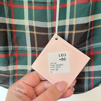 LEO + BE Hokey Bandeau - Bottle Green - Size 12