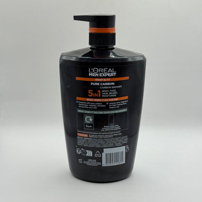L'Oréal Men Expert Pure Carbon 5-in-1 Shower Gel 1L