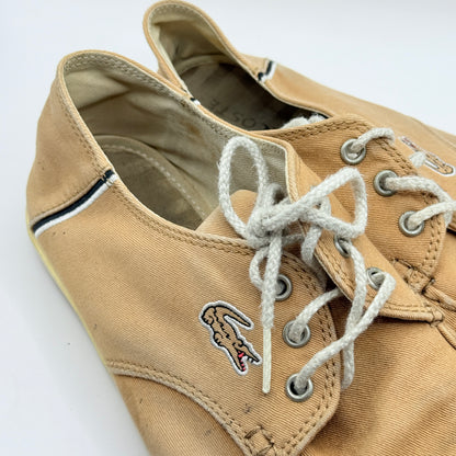 Lacoste Canvas Deck Shoes – Size 8