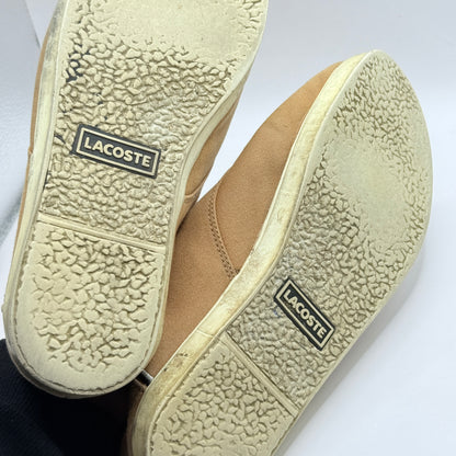 Lacoste Canvas Deck Shoes – Size 8