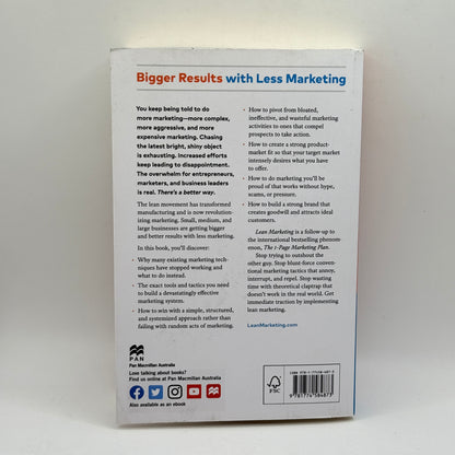 Lean Marketing by Allan Dib