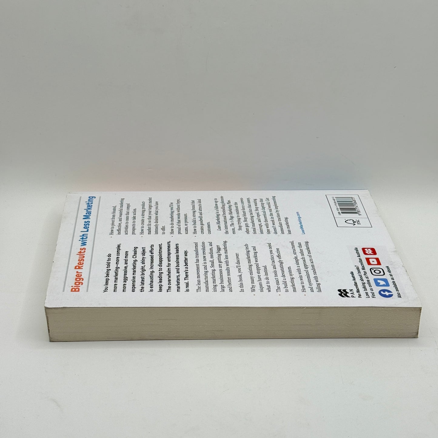 Lean Marketing by Allan Dib