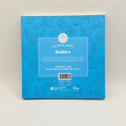 Les Petits Carrés - Disney Babies - Art Thérapie Coloring Book