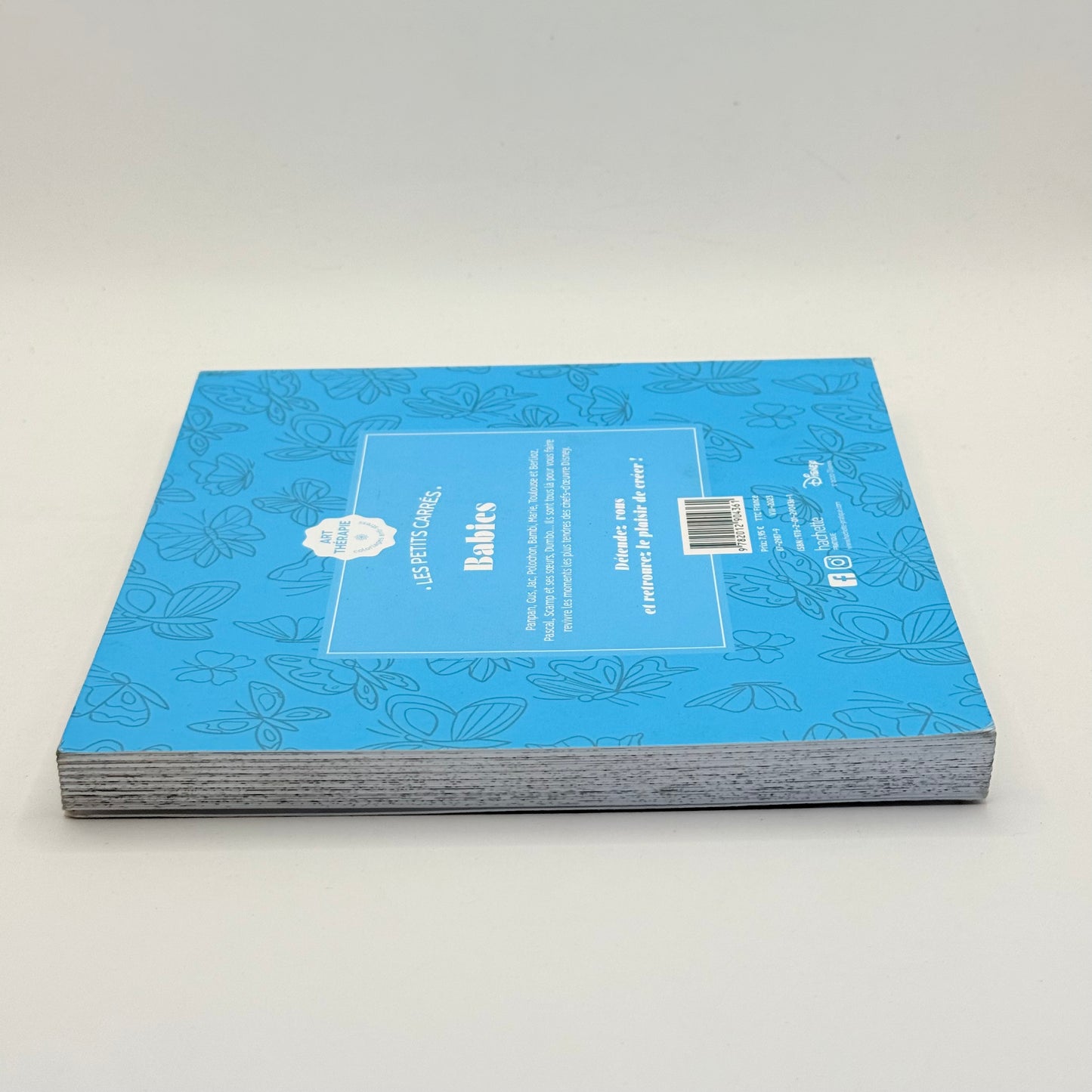 Les Petits Carrés - Disney Babies - Art Thérapie Coloring Book