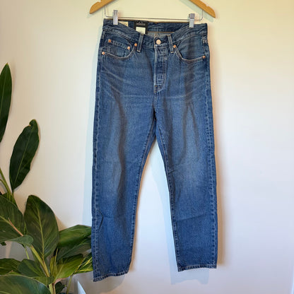 Levi's 501 Cropped Lightweight Denim Jeans W26 x L28