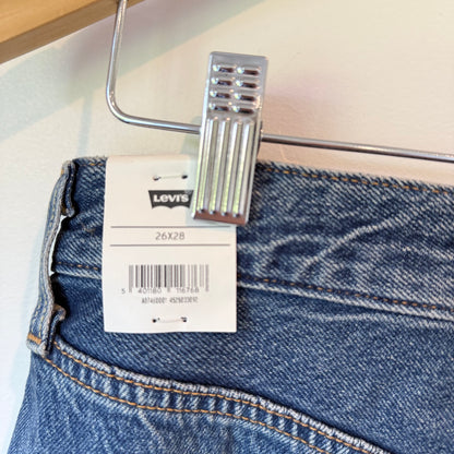 Levi's 501 Cropped Lightweight Denim Jeans W26 x L28