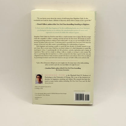 Life in Three Dimensions by Shigehiro Oishi, PhD