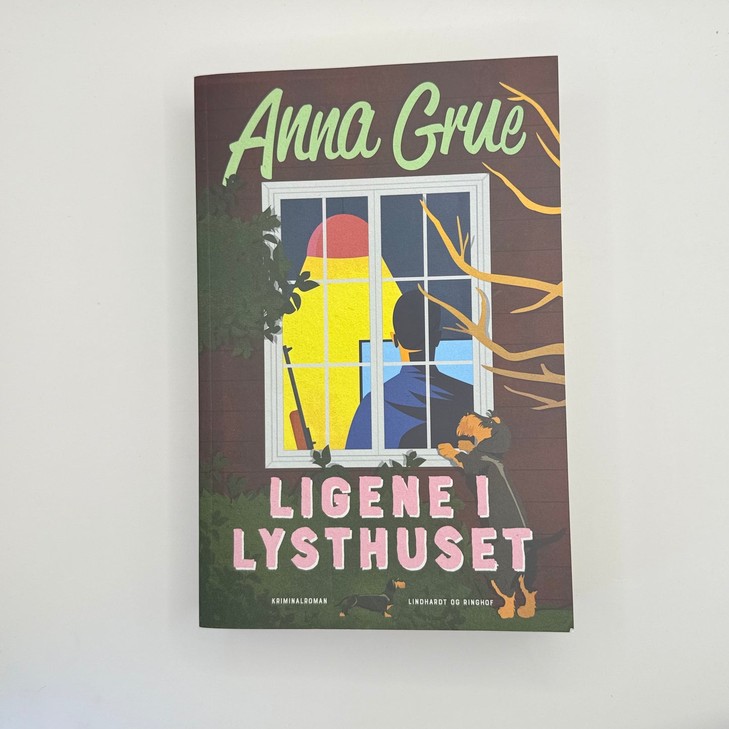 Ligene i lysthuset by anna grue (danish) - print books printed media