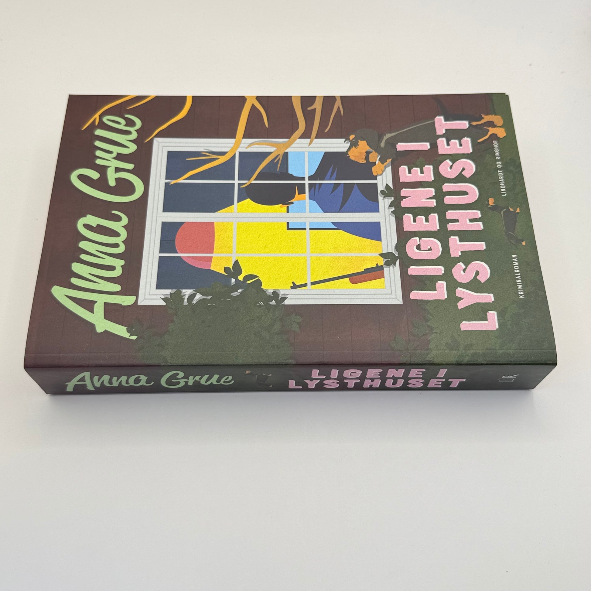 Ligene i lysthuset by anna grue (danish) - print books printed media