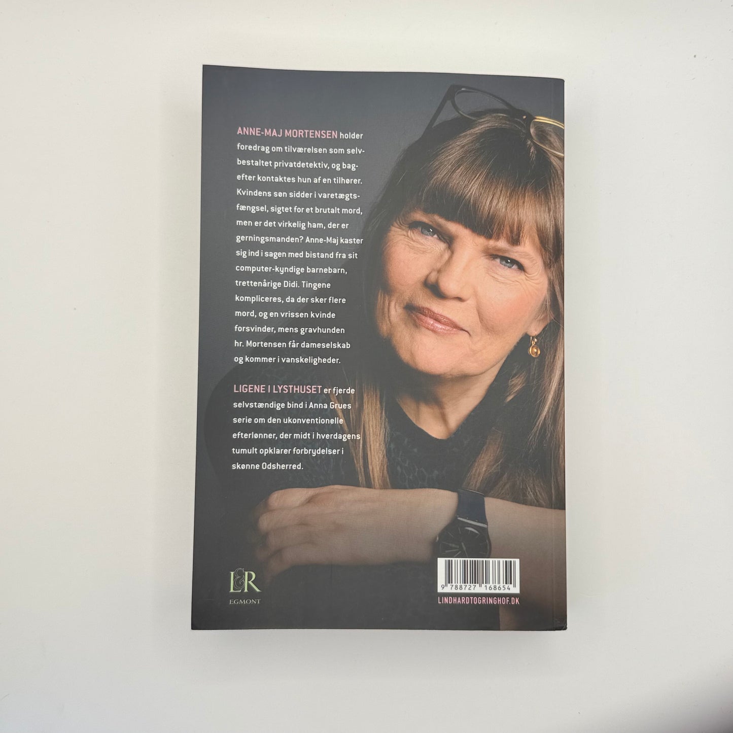 Ligene i lysthuset by anna grue (danish) - print books printed media