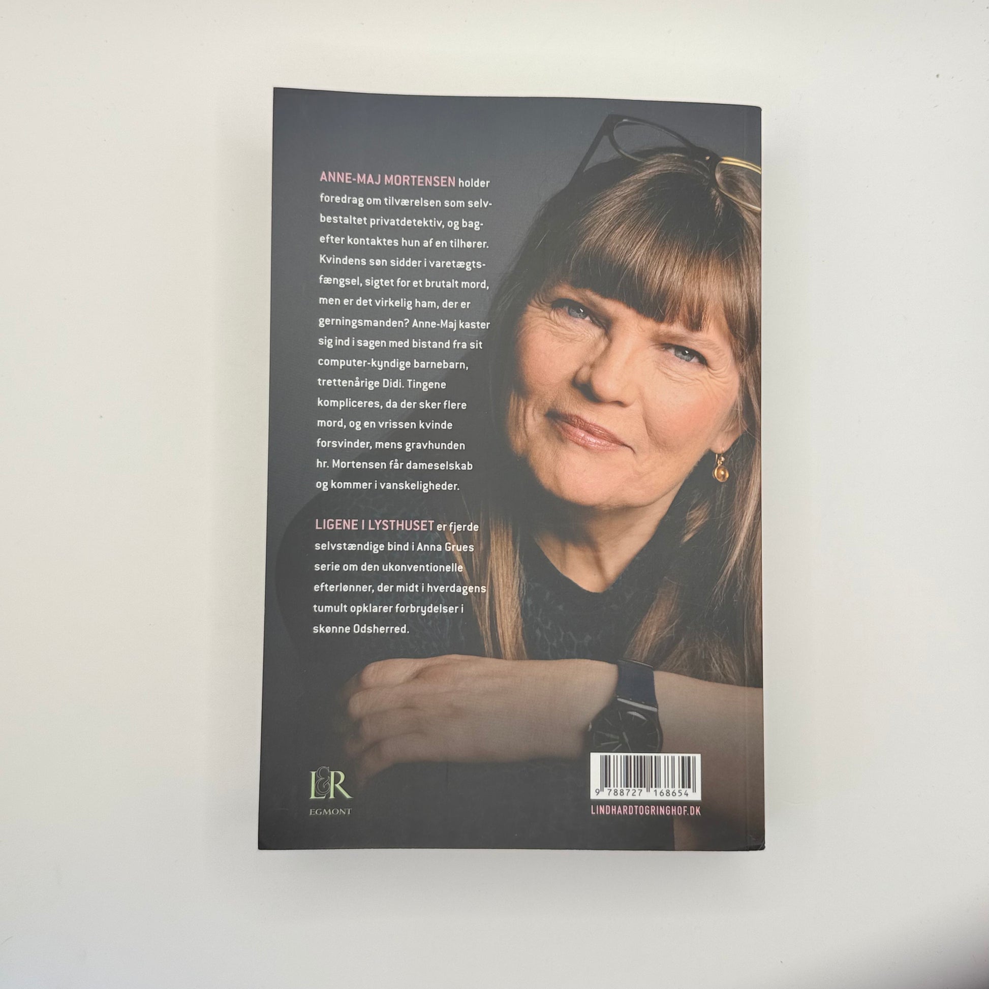 Ligene i lysthuset by anna grue (danish) - print books printed media