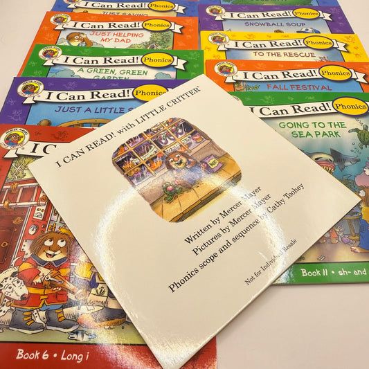 Little Critter "I Can Read!" Phonics 12-Book Set