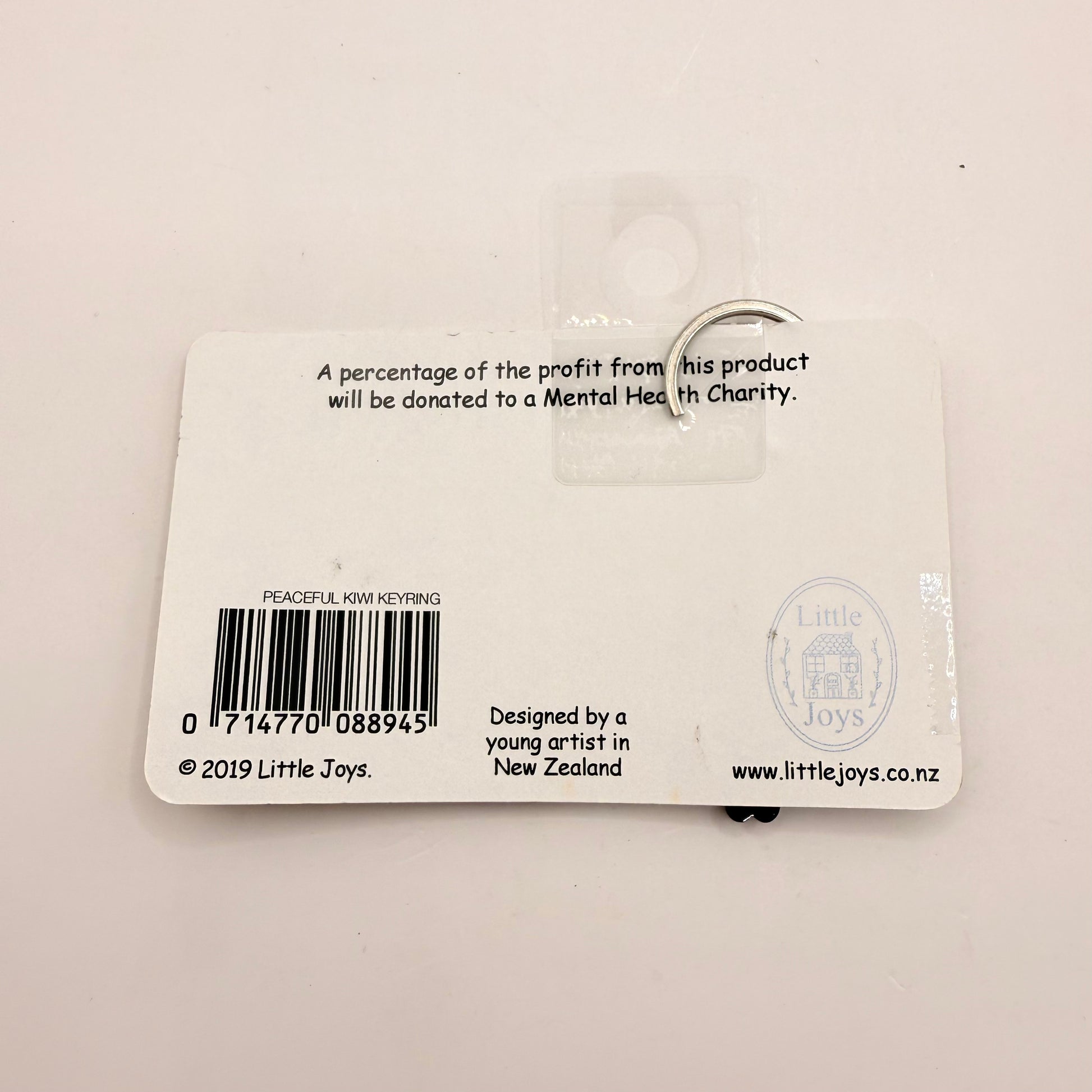 Little joys peaceful kiwi keyring - keychains original photo - what’s new stationery
