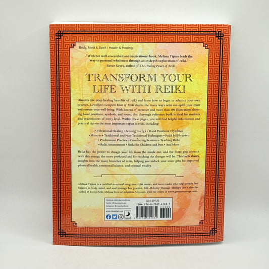 Llewellyn's Complete Book of Reiki: Your Comprehensive Guide to a Holistic Hands-On Healing Technique for Balance and Wellness (Llewellyn's Complete Book Series 15) by Melissa Tipton
