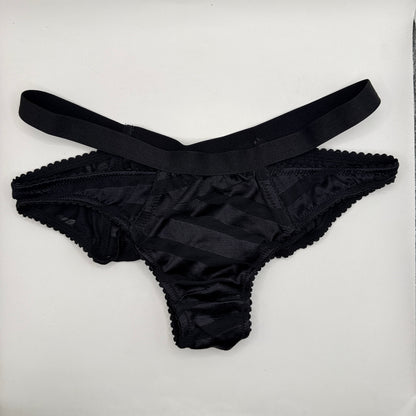 Lonely Black Lingerie Briefs – Size S