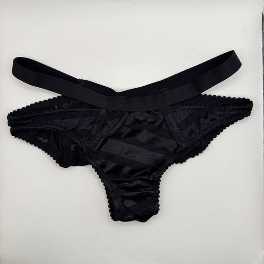 Lonely Black Lingerie Briefs – Size S