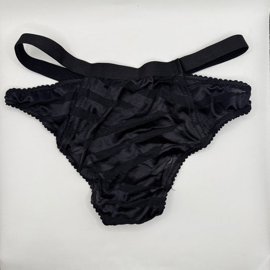 Lonely Black Lingerie Briefs – Size S