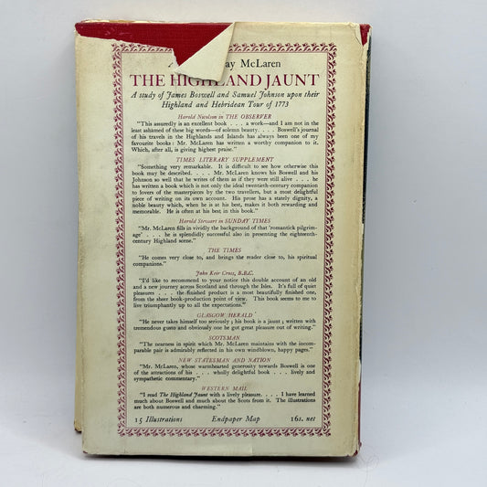 Lord Lovat of the '45 by Moray McLaren 1957 First Edition