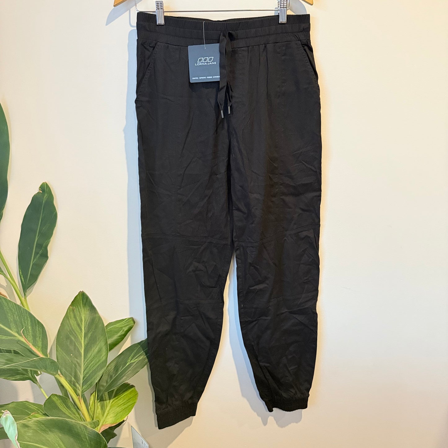 Lorna Jane Flashy Full Length Pant - Black - Medium