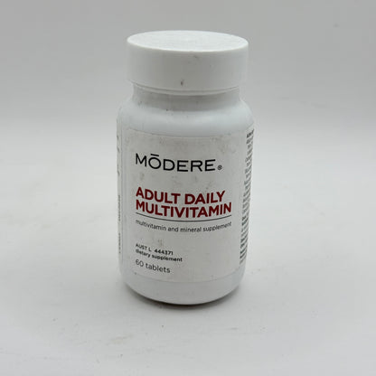 MŌDERE Adult Daily Multivitamin and Mineral Supplement - 60 Tablets