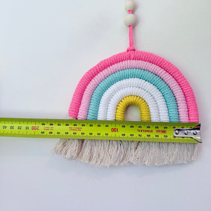 Macrame Rainbow Wall Hanging