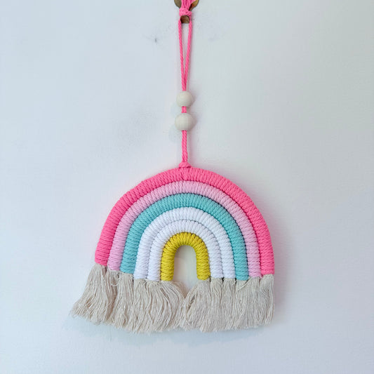 Macrame Rainbow Wall Hanging