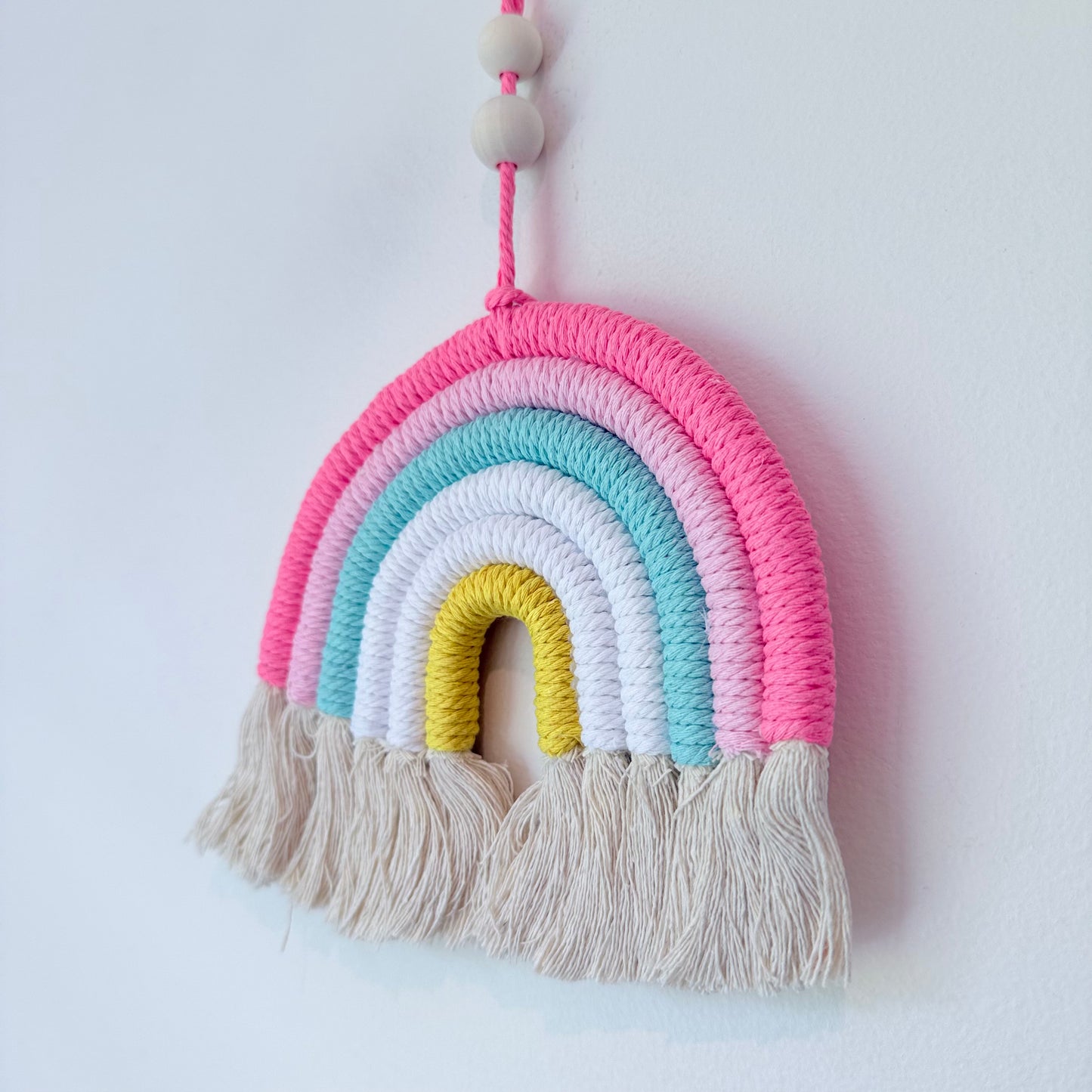 Macrame Rainbow Wall Hanging