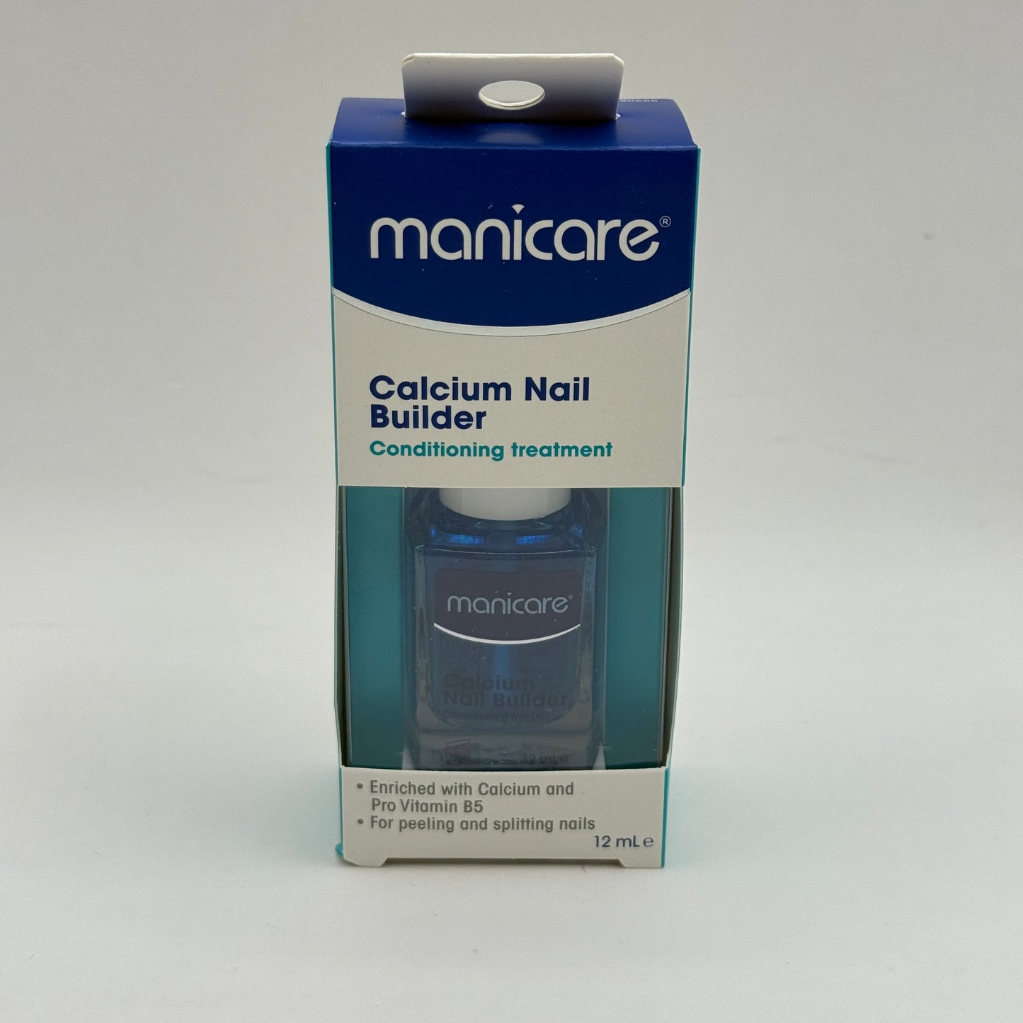 Manicare Calcium Nail Builder – 12 mL Conditioning Treatment for Weak Nails