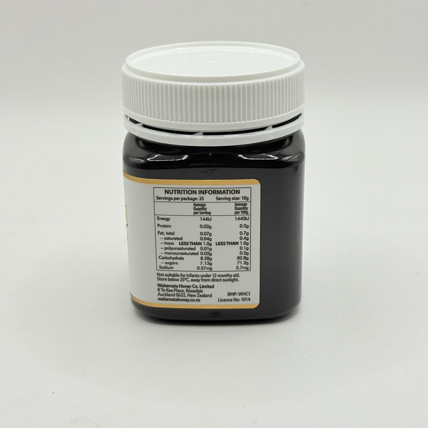 Waitemata Honey Co. Manuka Honey UMF 10+ – 250 g