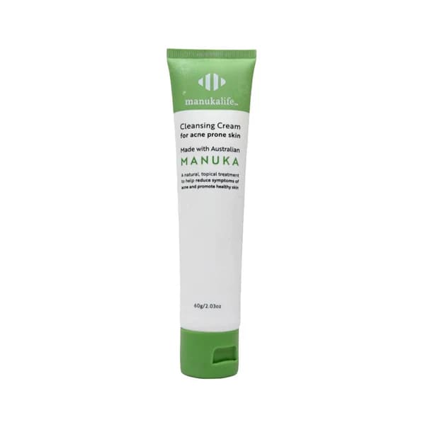 ManukaLife Cleansing Cream for Acne-Prone Skin 60g – Gentle, Natural Cleanser