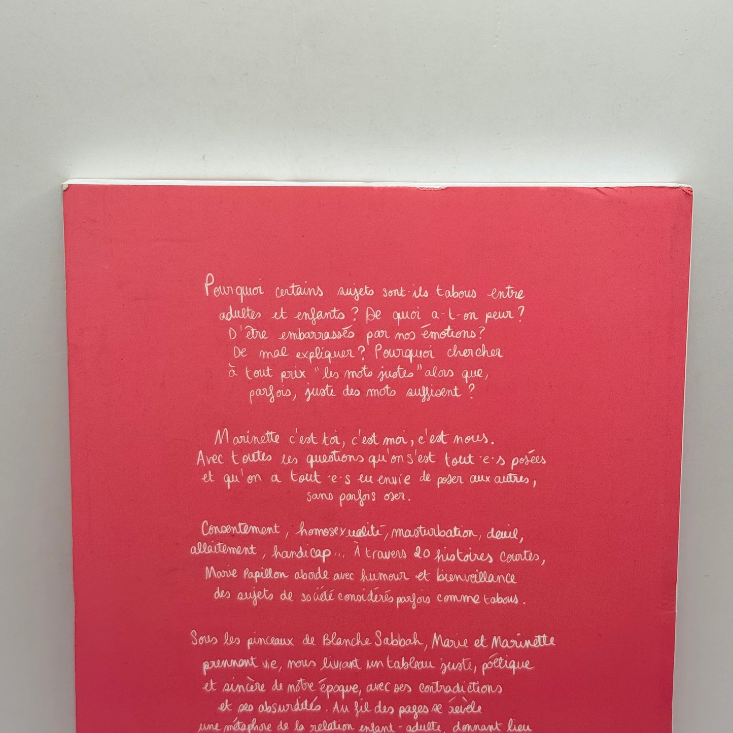 Marinette by Marie Papillon and Blanche Sabbah (French)