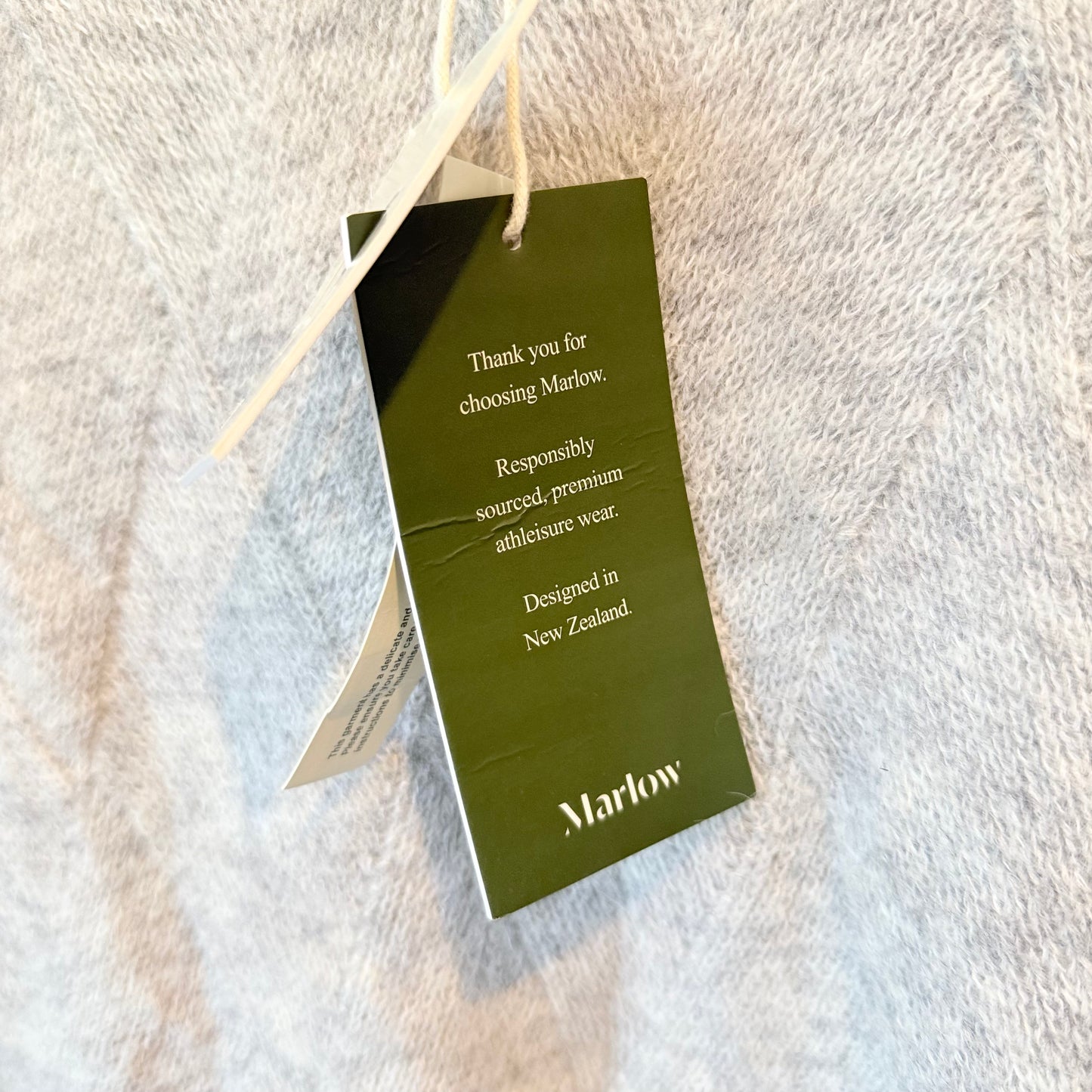 Marlow Cosmo Knit Sweater in Grey Marle - Size S