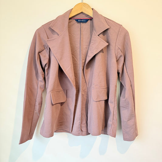Mast & Harbour Lightweight Blazer in Dusty Rose - Size S