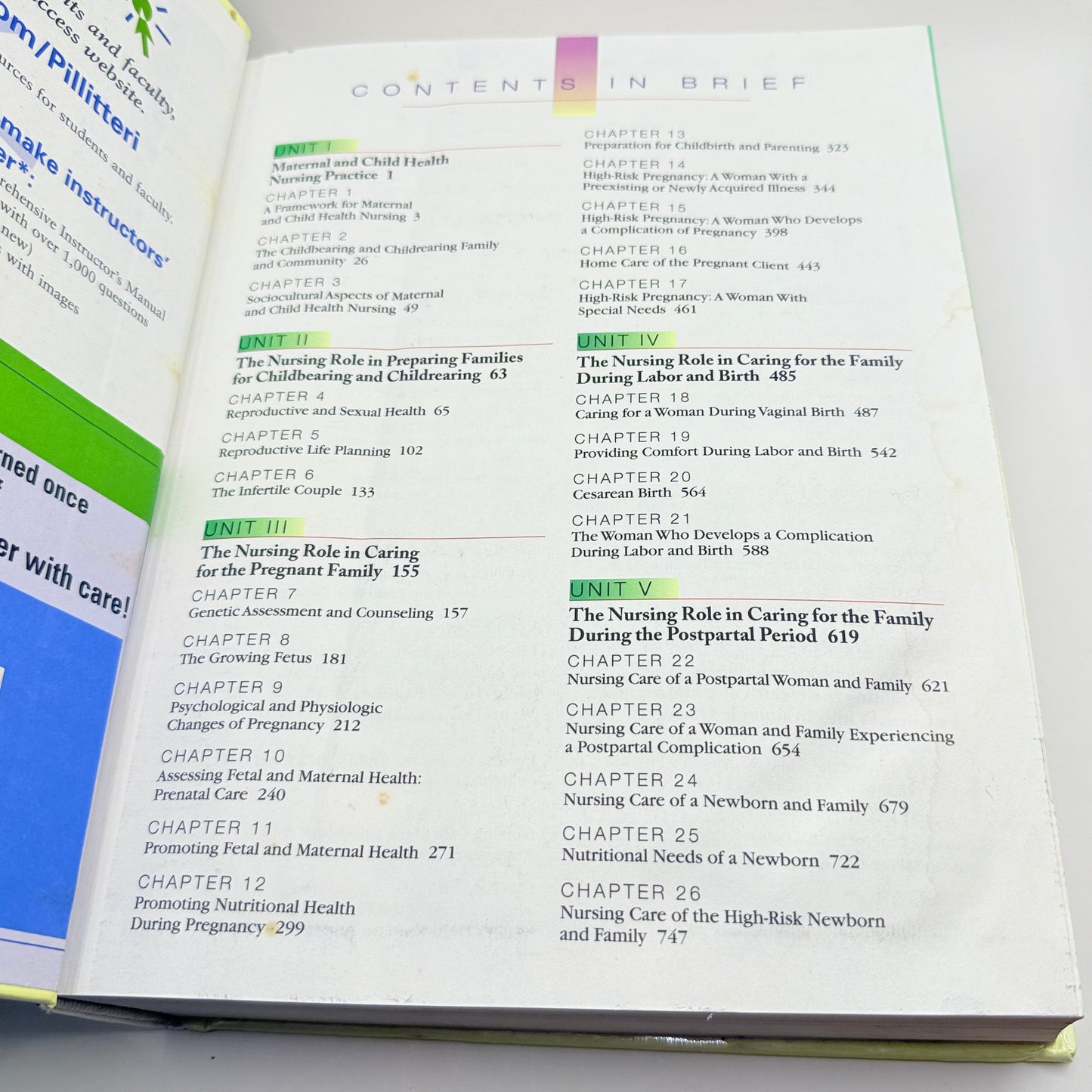 Maternal & Child Health Nursing by Adele Pillitteri