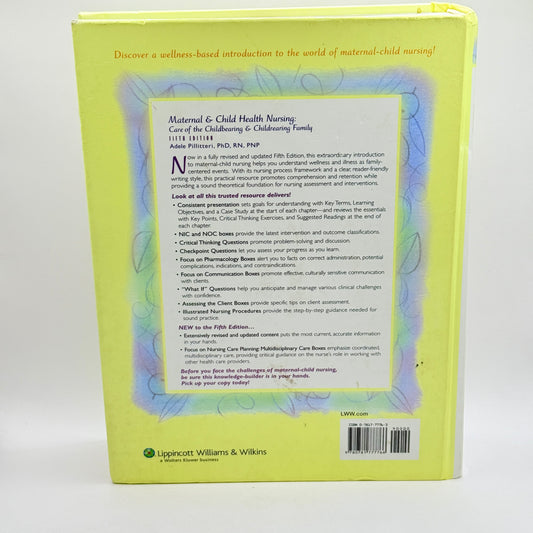 Maternal & Child Health Nursing by Adele Pillitteri
