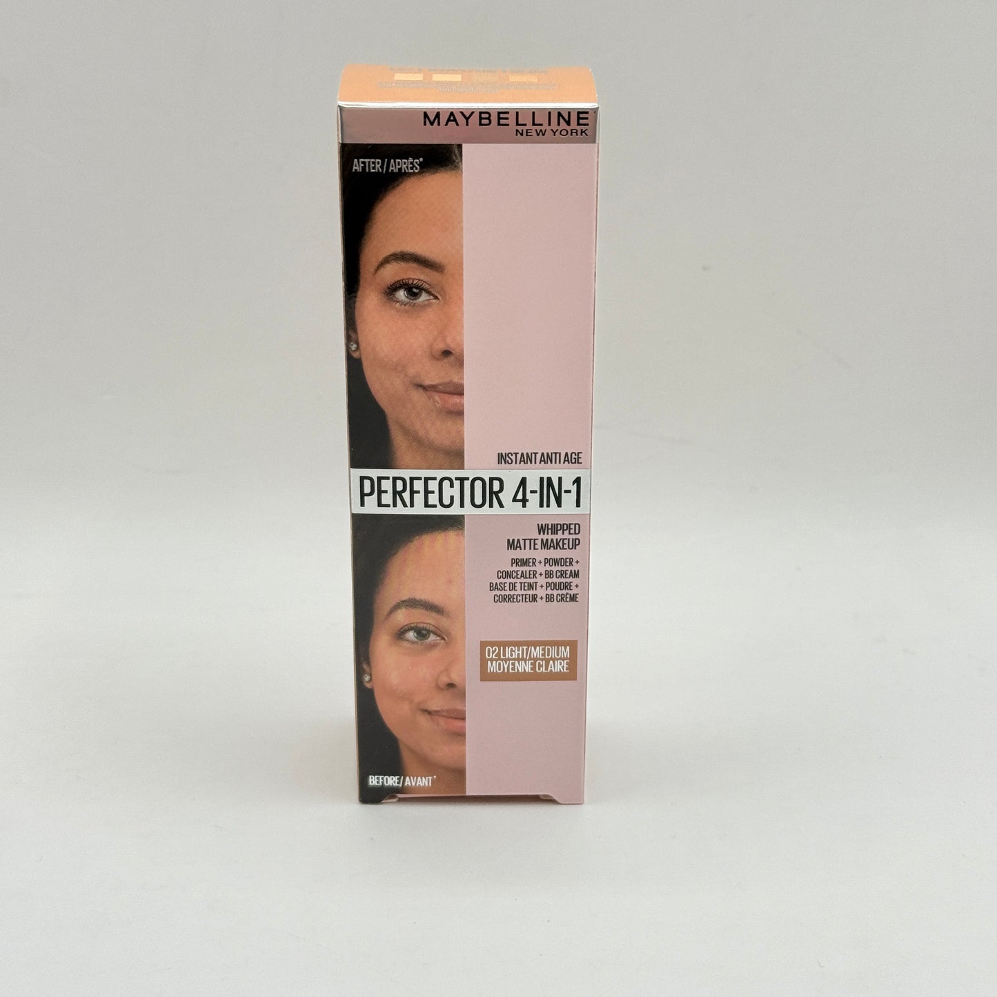 Maybelline Instant Anti-Age Perfector 4-in-1 Whipped Matte Makeup - Light / Medium