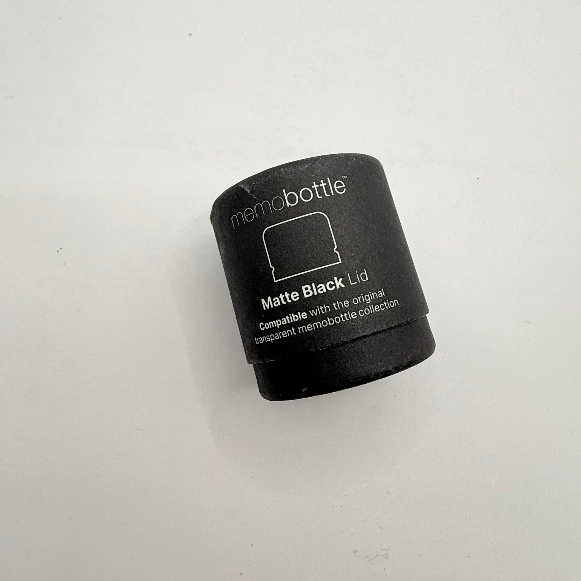 Memobottle matte black lid - replacement drink lids home&living materials
