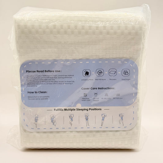 Memory foam pillow - for neck and back support - pillows original photo - what’s new home&living materials