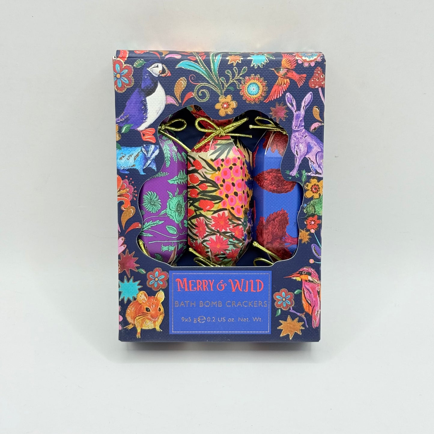 Merry & Wild Bath Bomb Crackers, 3 x 25g (0.9 oz.)