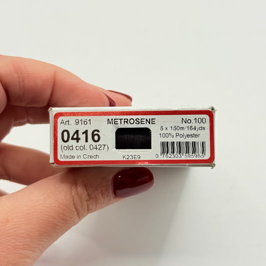 Mettler Metrosene Black Thread 5x 150m